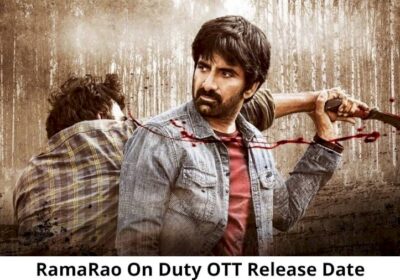 RamaRao OTT Release Date and Time Confirmed 2022: When is the 2022 RamaRao Movie Coming out on OTT SonyLiv?