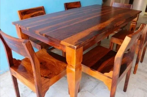 Rustic Wood Dining Table