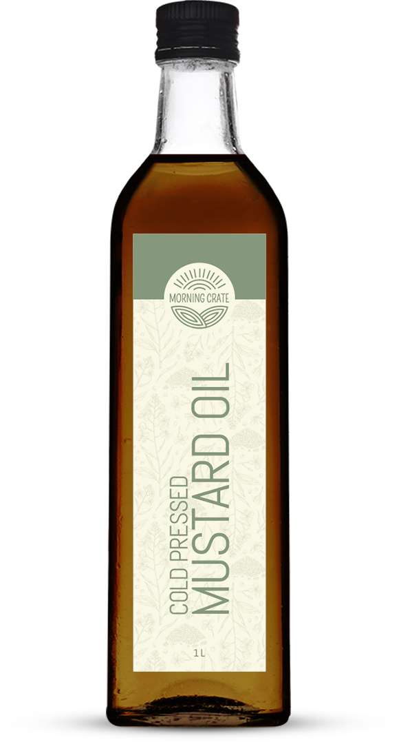 cold pressed mustard cooking oil